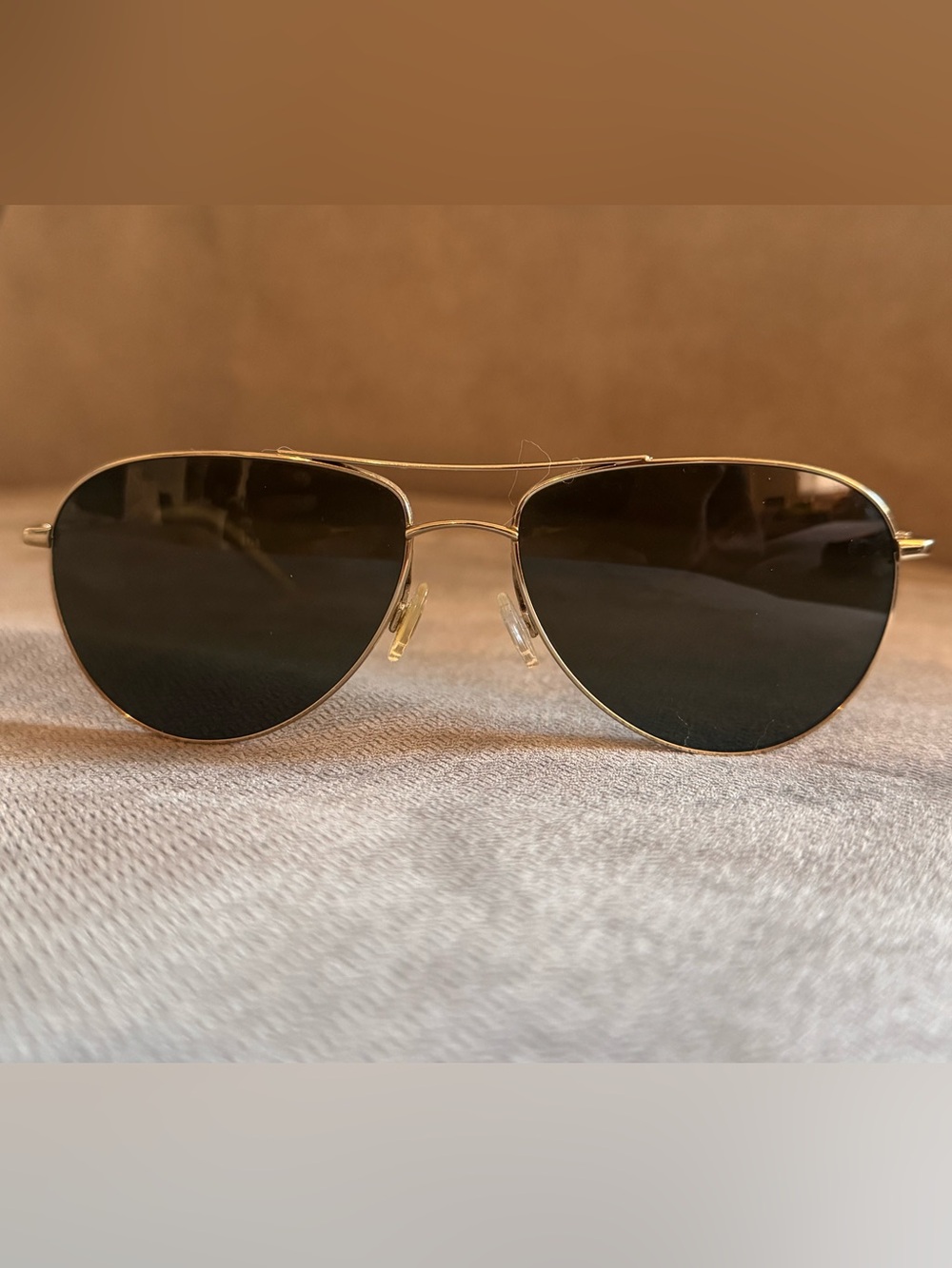 Oliver Peoples Benedict OV1002S 5035P1 Gold G-15 Polarized Sunglasses